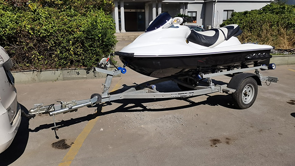 2023 Discount hot Galvanised Jet Ski Trailer boat trailer for towed rowing boat01