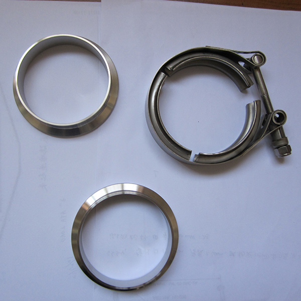 High Quality SS304 Hose Clamp Stainless Steel V Band Clamp Exhaust (5)
