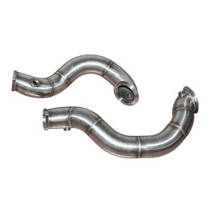 Racing Turbo Exhaust Downpipe for 2007-2010 BMW 3.0L Turbo N54 135i335i (1)